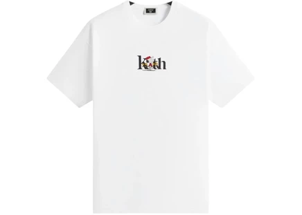 Футболка KITH x Peanuts Golf Serif, белая