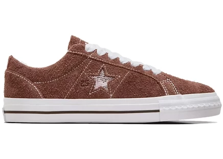 Мужские кроссовки Converse One Star Pro, темно-коричневые