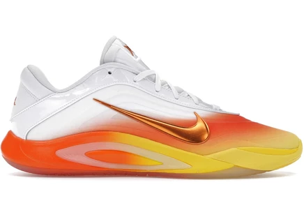 Женские кроссовки Nike A'One Candy Corn, белые/оранжевые/желтые