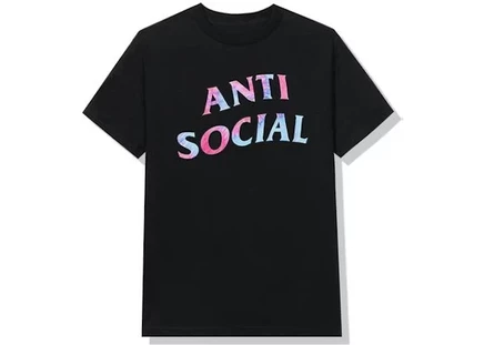 Мужская футболка Anti Social Social Club Gemini, черная