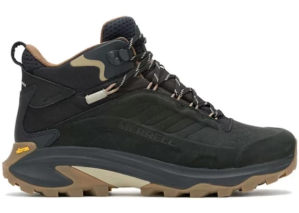 Мужские кроссовки Merrell Moab Speed 2 Leather Mid, черные