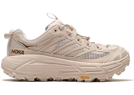 Мужские кроссовки Hoka One One Mafate Three 2 Grid, розово-кремовые