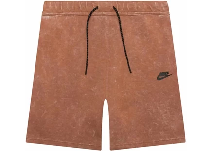 Мужские шорты Nike Tech Fleece, коричнево-черные