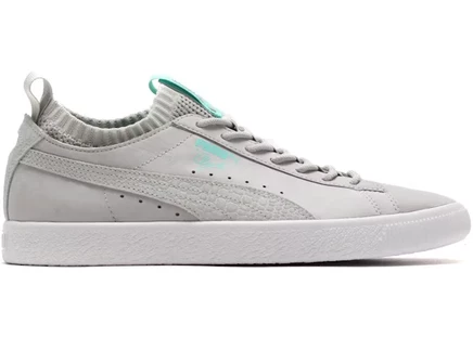 Кроссовки Puma Clyde Sock Lo Diamond Supply Co, светло-серые