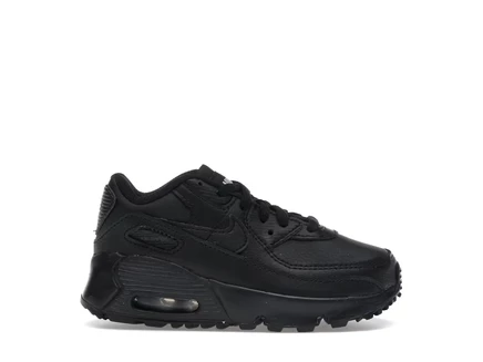 Детские кроссовки Nike Air Max 90 Triple Black (TD), черные