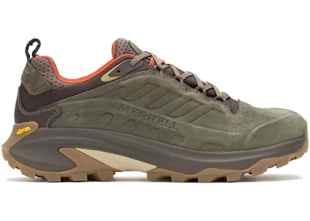 Мужские кроссовки Merrell Moab Speed 2 Leather, оливковые