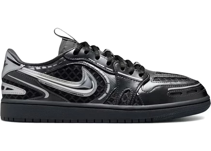 Jordan 1 Low Method of Make V3 Black Metallic Silver (Women's) black/white/anthracite/metallic silver
