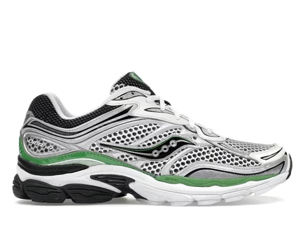 Мужские кроссовки Saucony ProGrid Omni 9, серебристо-зеленые