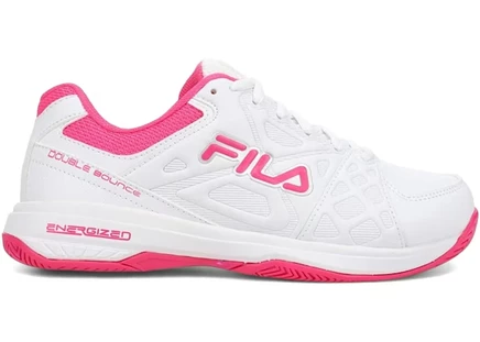 Женские кроссовки Fila Double Bounce 3, бело-розовые
