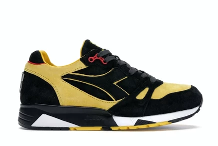 Мужские кроссовки Diadora S8000 Bait Bumblebee черно-желтые