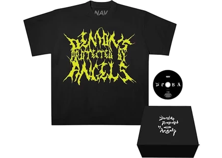 Мужская футболка VLONE x Nav Jagged, черная