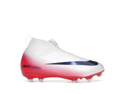 Детские бутсы Nike Mercurial Superfly 10 MG, красно-синие