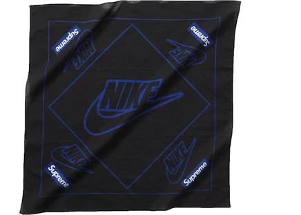 Унисекс бандана Supreme x Nike, черная