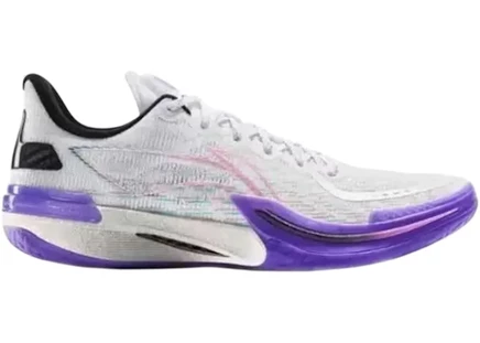 Мужские кроссовки Li-Ning Gamma 1 Meteor, бело-фиолетовые