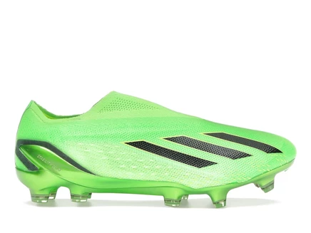 Унисекс бутсы adidas x speedportal+ fg, зелено-черно-желтые