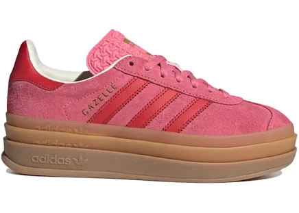 Детские кроссовки Adidas Gazelle Bold, розово-алые