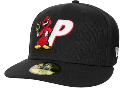 Мужская кепка Palace Right And Wrong P 59Fifty, черная