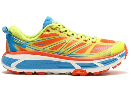 Мужские кроссовки Hoka One One Mafate Speed 2, оранжево-розовые