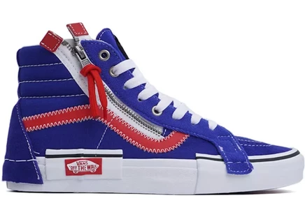 Мужские кеды Vans Sk8-Hi Cap Surf The Web, сине-красные