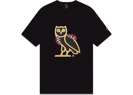 Мужская футболка OVO Jurassic Park OG Owl, черная