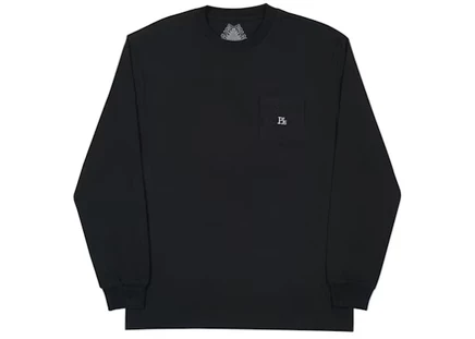 Мужской лонгслив Palace Pj's Pocket, черный