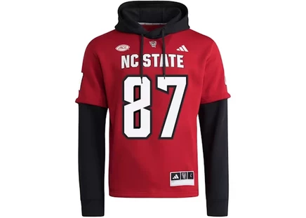 Худи Adidas Wolfpack Jersey, красно-черное