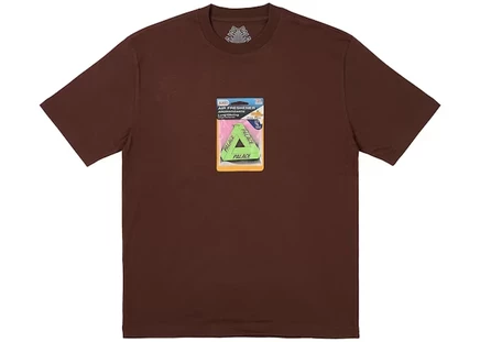 Мужская футболка Palace Fresh Air, коричневая