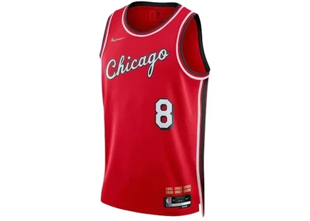 Мужская майка Nike Chicago Bulls Lavine, красная