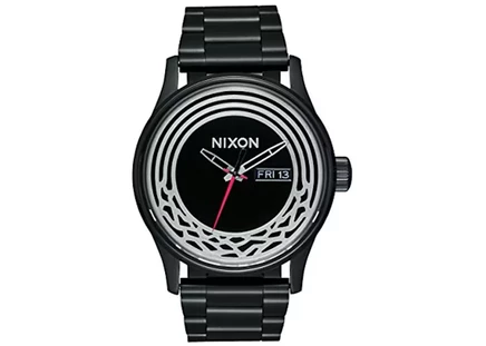 Мужские часы Nixon Sentry Kylo Ren A356SW2444-00, корпус 44 мм сталь, черный циферблат