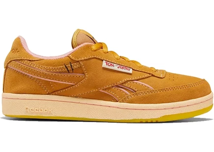 Детские кроссовки Reebok Club C Revenge Tom & Jerry, бронзово-розовые