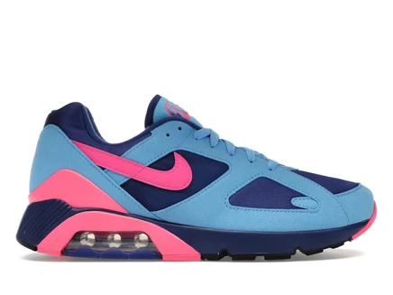 Мужские кроссовки Nike Air Max 180, голубо-розовые