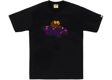 BAPE Color Camo Milo On Tee Black/Purple black/purple