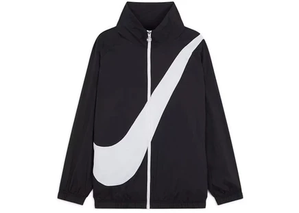 Nike Sportswear Women's Swoosh Woven Jacket Black/White black/white