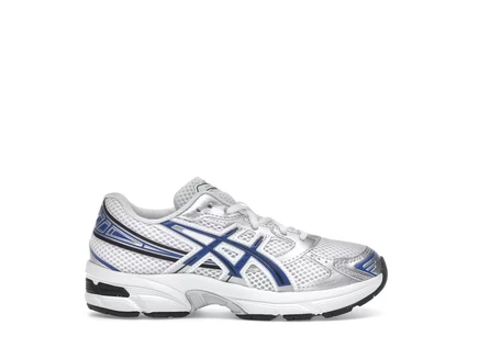 Детские кроссовки Asics Gel-1130 GS, бело-сине-серебристые
