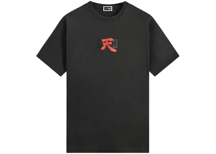 Мужская футболка KITH x Capcom Akuma, черная