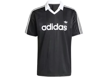 Мужская футболка-джерси Adidas Collar Engineered, черная