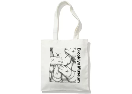 Сумка-тоут KAWS Brooklyn Museum Tote, белая