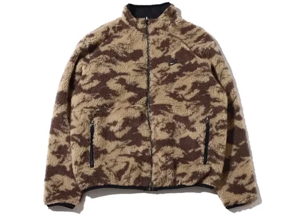 Мужская куртка Nike Club Fleece двусторонняя, черная/молочная
