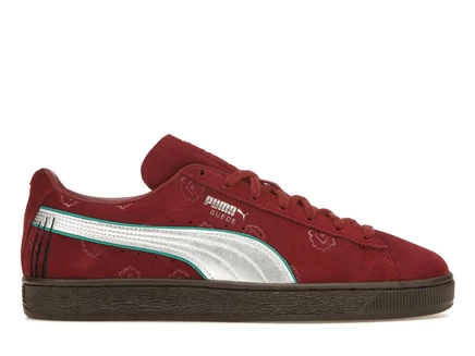 Мужские кроссовки Puma Suede Shanks, красные/серебристые