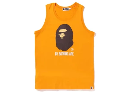 Мужская майка Bape By Bathing Ape, оранжевая
