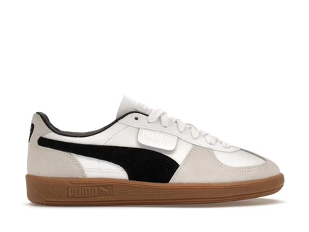 Мужские кроссовки Puma Palermo Leather, бело‑серые