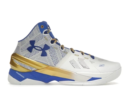 Мужские кроссовки Under Armour Curry 2 NM, бело-золотые