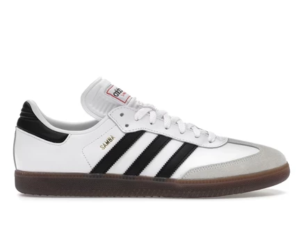 Мужские кроссовки Adidas Samba Indoor, Cloud White/Core Black/Vivid Red