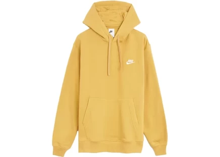 Унисекс худи Nike Sportswear Club Fleece, желтое