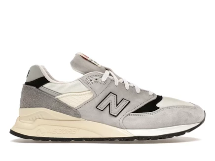 Мужские кроссовки New Balance 998 MiUSA Teddy Santis, серо-кремовые