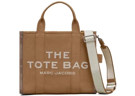 Marc Jacobs The Medium Jacquard Tote Bag Camel camel