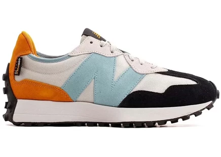 Мужские кроссовки New Balance 327 Cordura, светло-бежевые/оранжевые