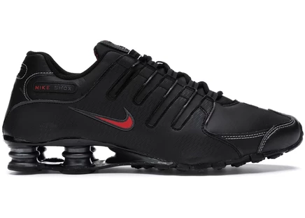 Мужские кроссовки Nike Shox NZ, черно-бело-красные