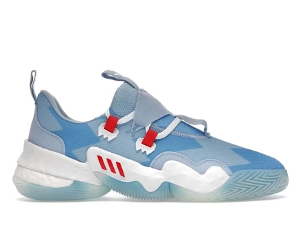 Мужские кроссовки Adidas Trae Young 1 Ice Trae, ледяно-голубые