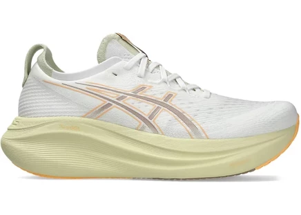 Мужские беговые кроссовки Asics Gel-Nimbus 27, бело-бежевые